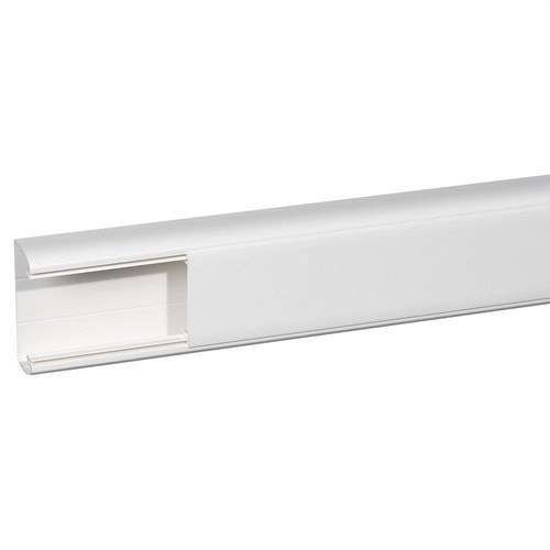 Canal DLP monobloc 35x80 avec couvercle de 65mm blanc - Canal de 2 mètres avec la référence 010461 de la marque LEGRAND
