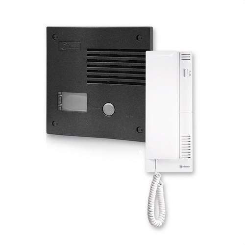 Kit interphone pour 1 logement K-201 graphite avec la référence 11242014B de la marque GOLMAR