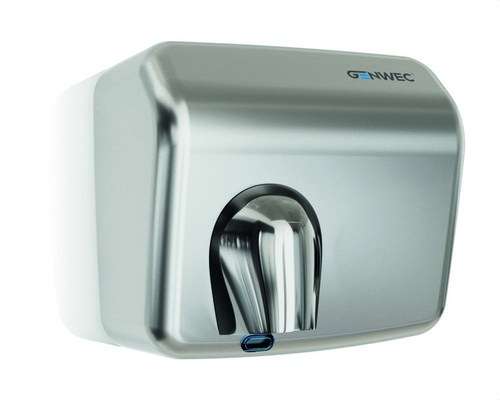 Sèche-mains avec capteur électronique Classicflow inox satiné automatique avec la référence GW01 25 04 01 de la marque GENWEC