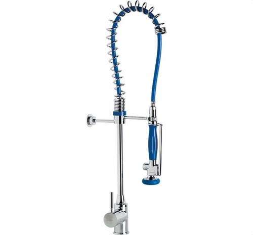 Mitigeur de cuisine professionnel colonne prélavage chrome avec la référence 1802 04 de la marque GENEBRE