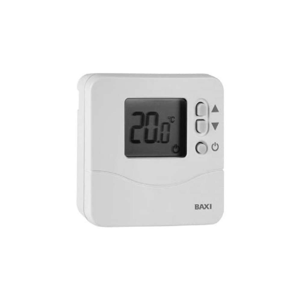Thermostat d'ambiance numérique filaire Baxi TD 1200 avec la référence 7216908 de la marque BAXI 