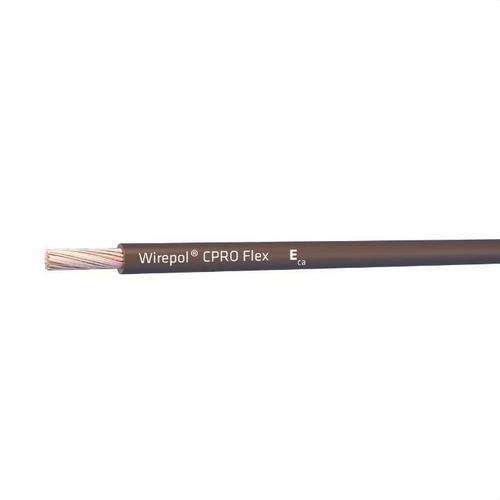 Câble Wirepol CPro H07V-K 750V 1X2.5 marron - Boîte de 200 mètres avec la référence 20193542 de la marque PRYSMIAN