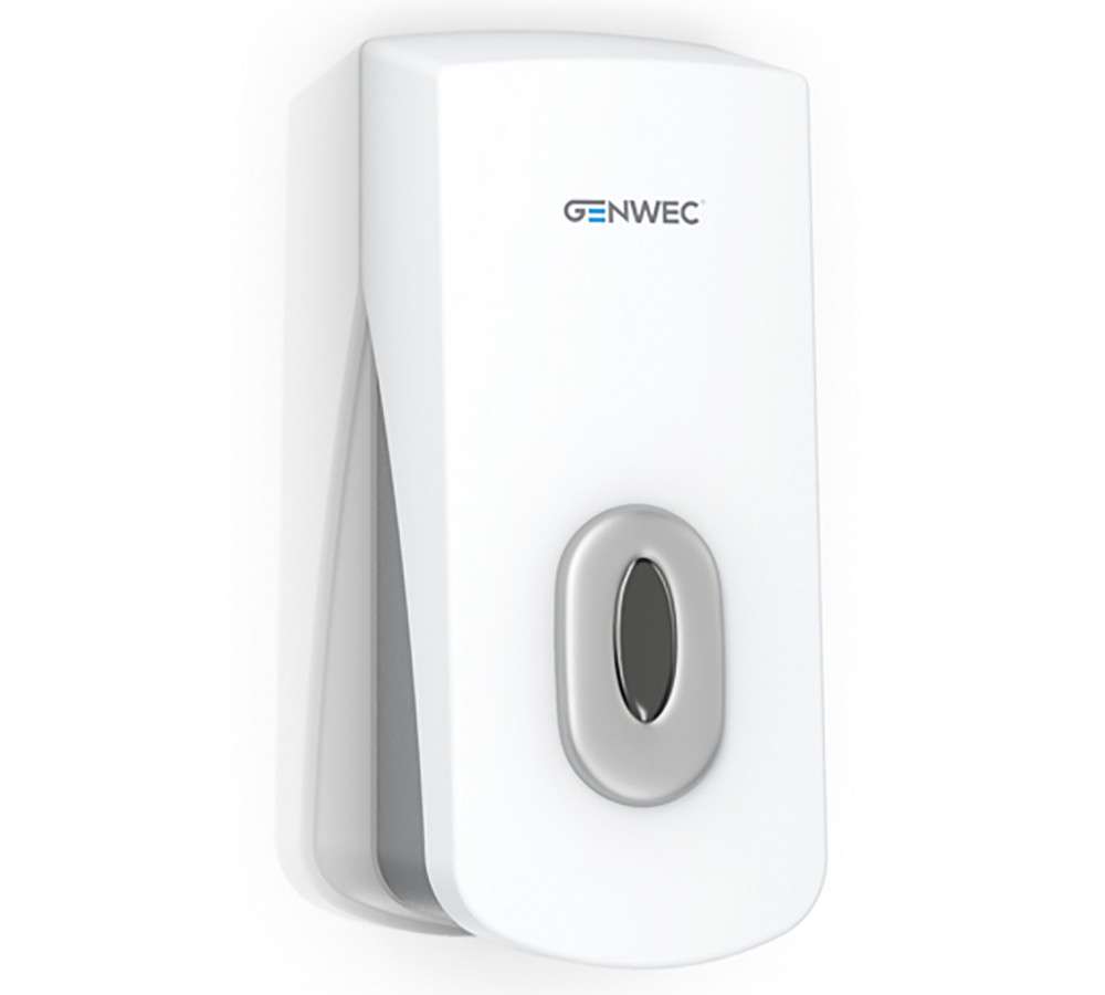 Distributeur de savon 1000ml ABS blanc avec la référence GW04 12 01 00 de la marque GENWEC