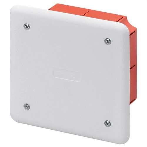 Boîte de dérivation et de connexion encastrable 92x92x45mm avec la référence GW48001 de la marque GEWISS