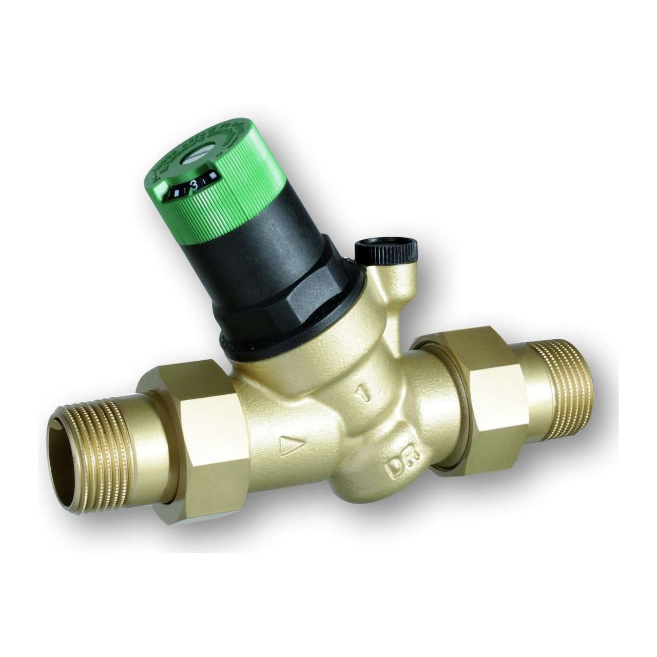 Vanne réductrice avec raccords filetés R1 1/2" avec la référence D05FS-11/2A de la marque RESIDEO