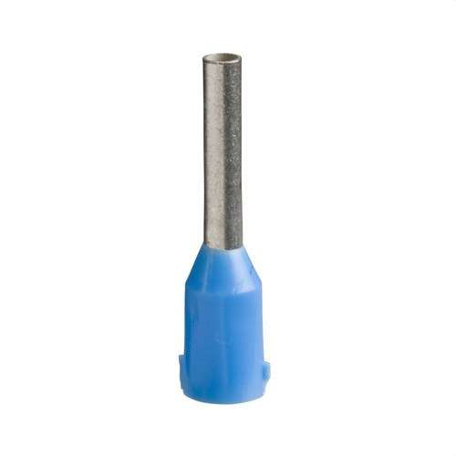 Embout de câble isolé sans isolation 0,75mm2 bleu avec la référence DZ5CE007 de la marque SCHNEIDER ELECTRIC