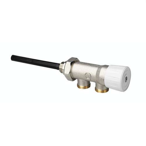 Vanne pour radiateur monotube simple réglage 1/2" avec la référence 1816 de la marque ORKLI