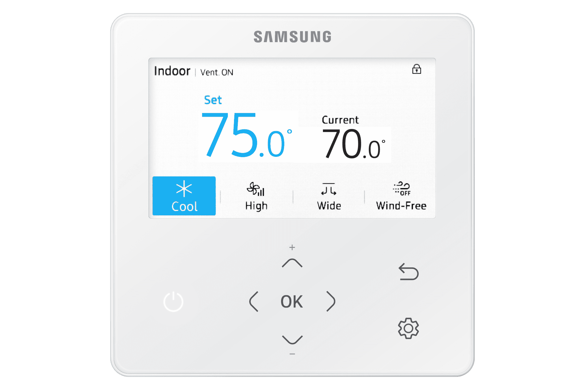Télécommande filaire premium Samsung MWR-WG01JN avec la référence MWR-WG01JN de la marque SAMSUNG