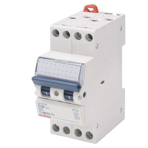 Disjoncteur Magnétothermique 4P 16A Courbe C 6kA avec la référence GW90287 de la marque GEWISS