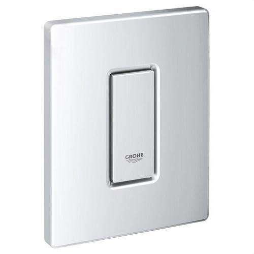 Bouton de chasse d'eau simple Skate Cosmopolitan Chrome avec la référence 38784000 de la marque GROHE