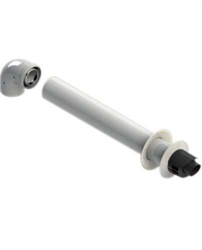 Kit de sortie de fumée horizontale compatible avec ACV, Baxi et Viessmann avec la référence 610KCCVIP15 de la marque FIG