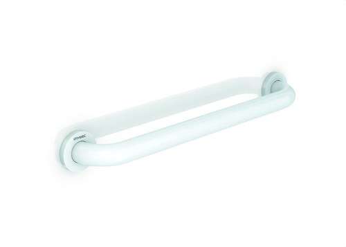 Barre d'appui droite 600mm acier blanc avec la référence GW11 03 03 00 de la marque GENWEC