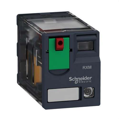 Relais miniature 6A 4 NO/NC avec LED 230V CA avec la référence RXM4AB2P7 de la marque SCHNEIDER ELECTRIC