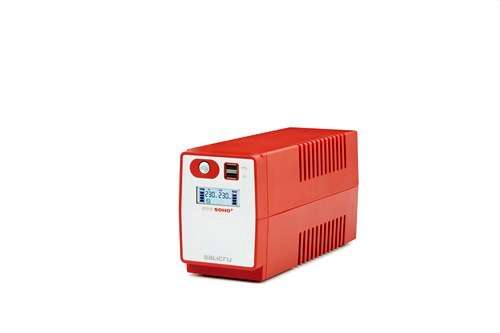 SAI SPS 650 SOHO+ 650 VA Line-interactive avec double chargeur USB avec la référence 647CA000002 de la marque SALICRU