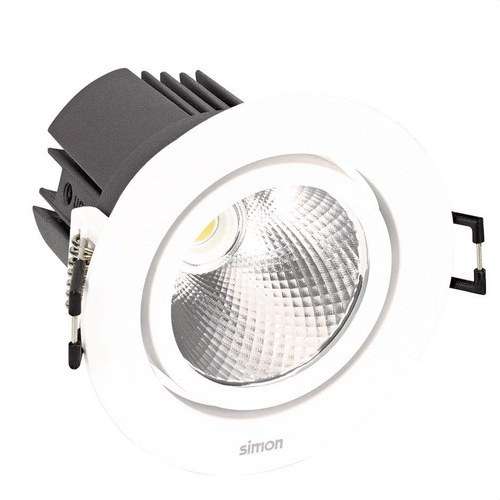 Spot LED 703.23 Orientable Rond 3000K SPOT DALI blanc avec la référence 70323330-283 de la marque SIMON