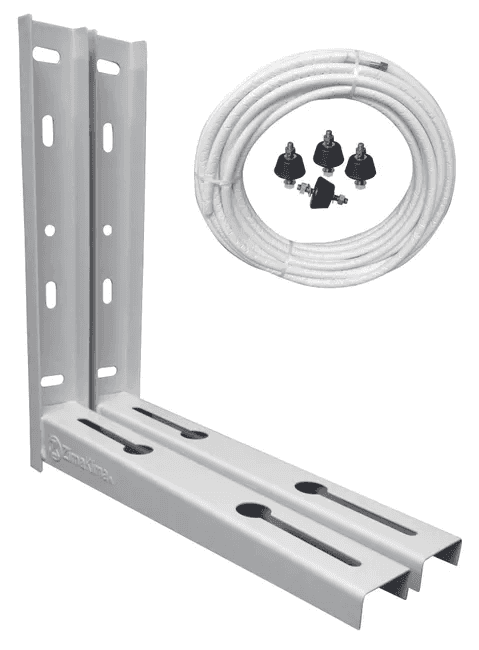 Kit d'installation de climatiseur de 3 mètres 1/4-3/8" avec la référence 2400-0102 de la marque ZIMAKLIMA