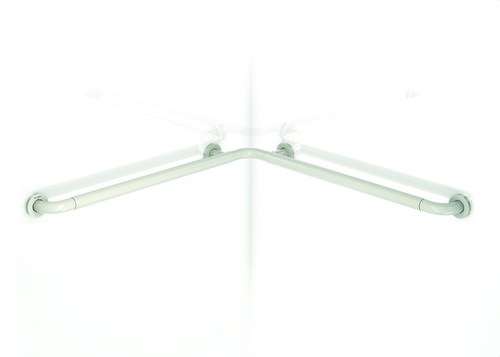 Barre d'appui mur-mur angle de 90º 815mm nylon avec la référence GW11 36 09 00 de la marque GENWEC