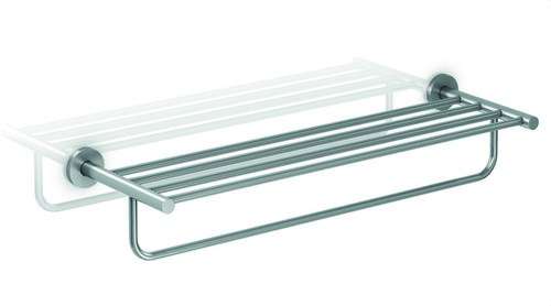 Étagère porte-serviettes inox 304 "Série Gerunda" avec la référence GW05 12 04 01 de la marque GENWEC
