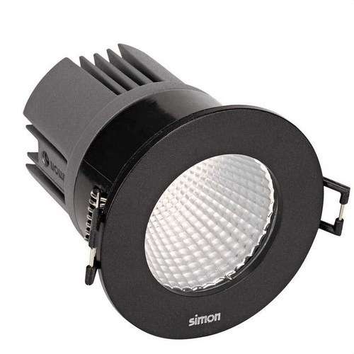 Downlight LED 703.25 3000K WIDE FLOOD IP65 DALI noir avec la référence 70325338-483 de la marque SIMON