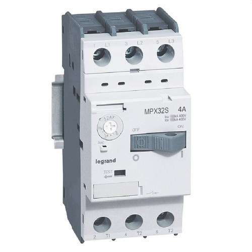 Disjoncteur MPX 32S 2,5-4,0A avec la référence 417307 de la marque LEGRAND