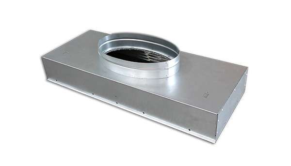 Plénum de retour Airzone-Mitsubishi Electric 01L 4x250mm avec la référence AZCEZMEPR01L de la marque AIRZONE