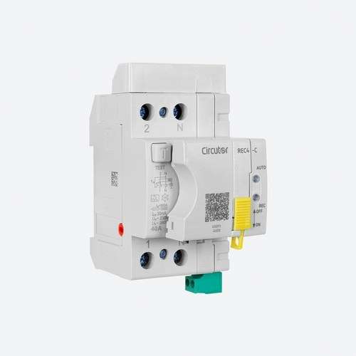 Disjoncteur différentiel avec réenclenchement automatique Circutor REC4-C 2P 63 30 avec la référence P27A23. de la marque CIRCUTOR