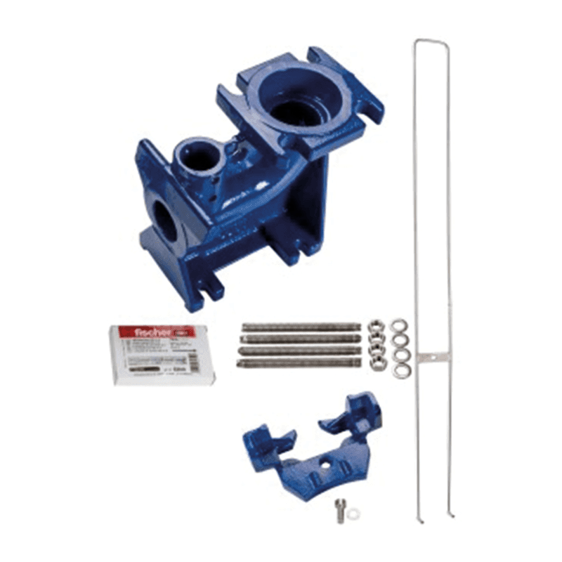 Socle de raccordement guidé SFA Sanipump VX 50 - Ancrage 150 Regard 180 cm avec la référence HYDRO-00086 de la marque SFA SANITRIT
