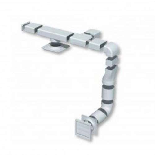 Horizontal Rectangular Elbow 90º TUBREC CRH90 Diameter 150mm with reference 5416840400 from the brand SOLER & PALAU