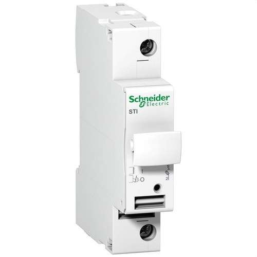 Porte-fusibles sectionneur STI 1P 400V avec la référence A9N15635 de la marque SCHNEIDER ELECTRIC