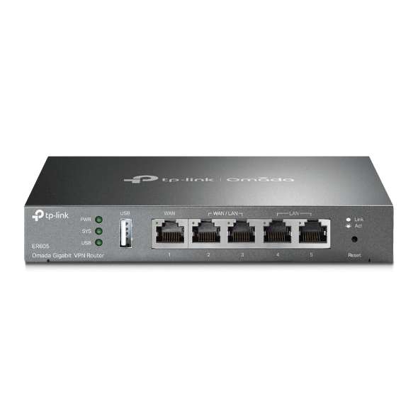 Routeur VPN Gigabit Omada avec la référence ER605 de la marque TP-LINK