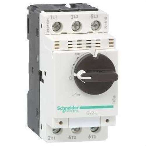 Disjoncteur magnétique 10A connexion par vis avec la référence GV2L14 de la marque SCHNEIDER ELECTRIC