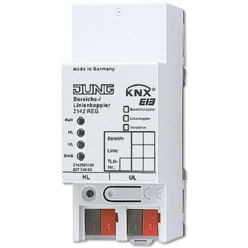 Coupleur de ligne-zone Jung KNX 2142REG avec la référence 2142REG de la marque JUNG