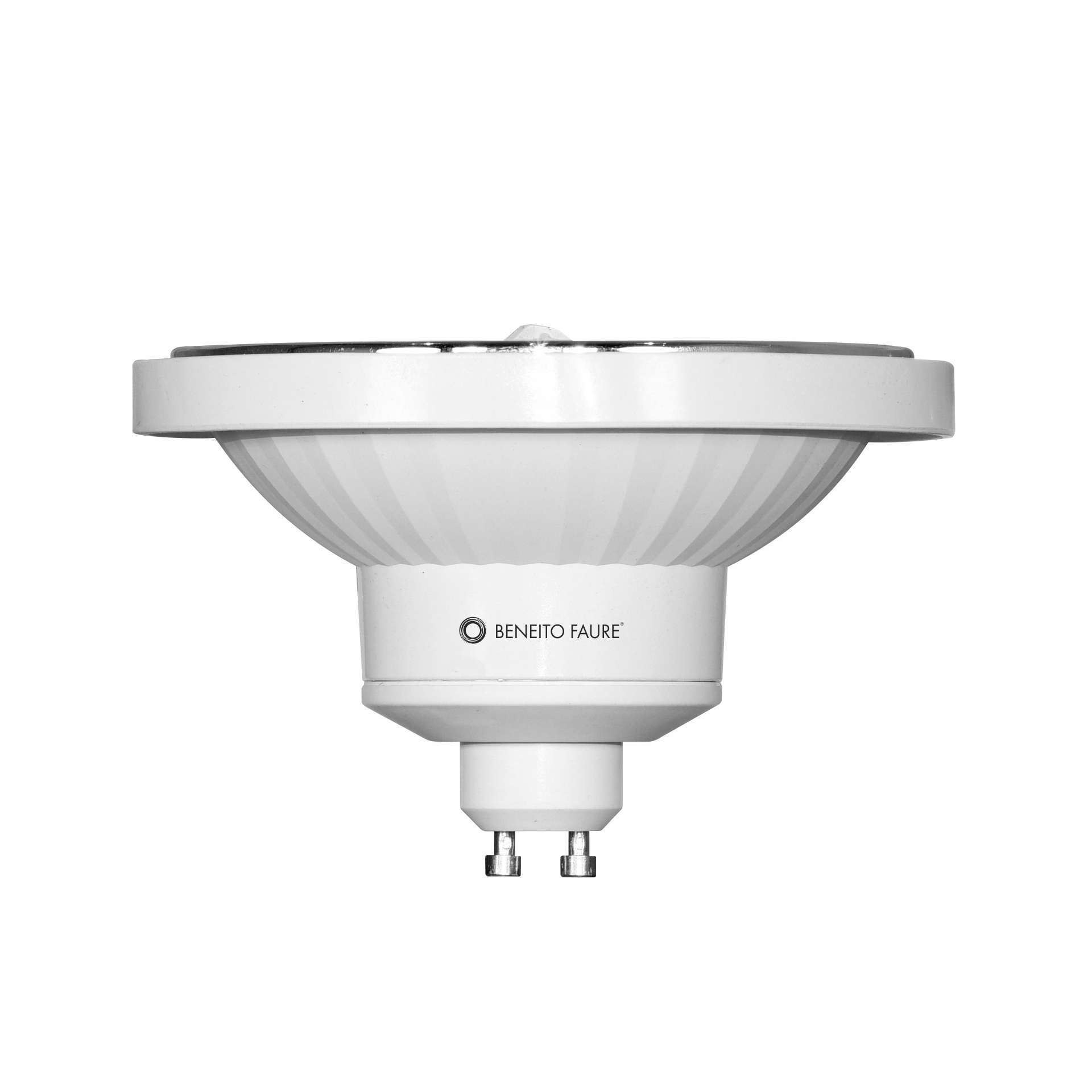 Spot LED LYNK AR111 13W GU10 220V 45º 3000K avec la référence 3456 de la marque BENEITO & FAURE