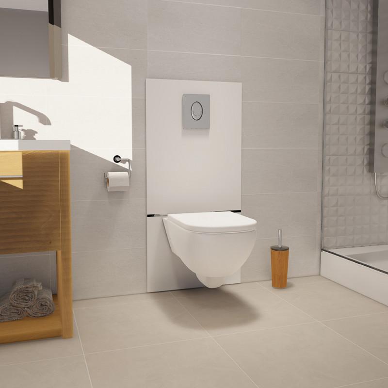 Cadre avec broyeur et panneaux SANIWALL PRO Up pour toilettes suspendues avec la référence 0100832 de la marque SFA SANITRIT