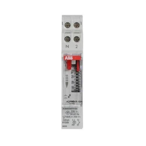 Minuterie programmable avec réserve AD1NO-R-15M avec la référence 2CSM222461R1000 de la marque ABB