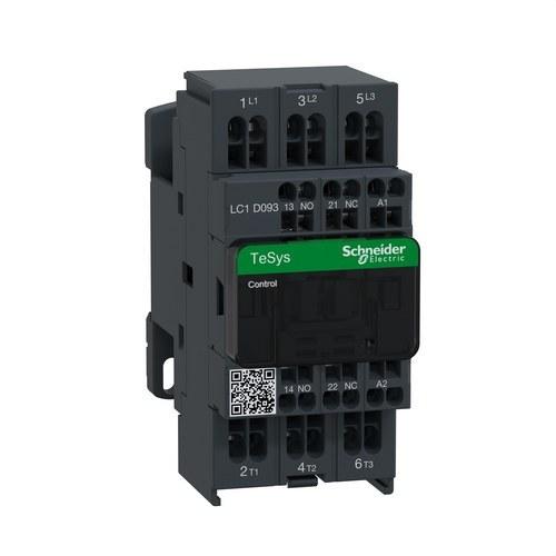 Contacteur 9A 1 NO/1 NF 24V 50-60HZ avec la référence LC1D093B7 de la marque SCHNEIDER ELECTRIC