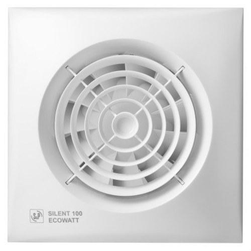 Extracteur de salle de bain SILENT-100 CZ Silver (12V 50) RE avec la référence 5210423900 de la marque SOLER & PALAU