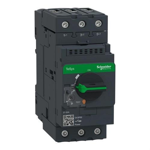 Disjoncteur moteur magnétothermique GV3 37/50A avec la référence GV3P50 de la marque SCHNEIDER ELECTRIC