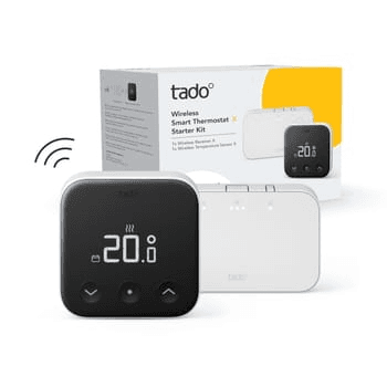 Thermostat intelligent sans fil Tado X - Kit de démarrage