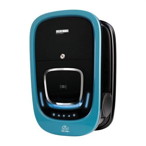 Chargeur de voiture électrique triphasé double avec WiFi Orbis VIARIS UNI 22kW + 22kW avec 2 câbles type 2 de 5 mètres avec la référence OB94P722KA2 de la marque ORBIS