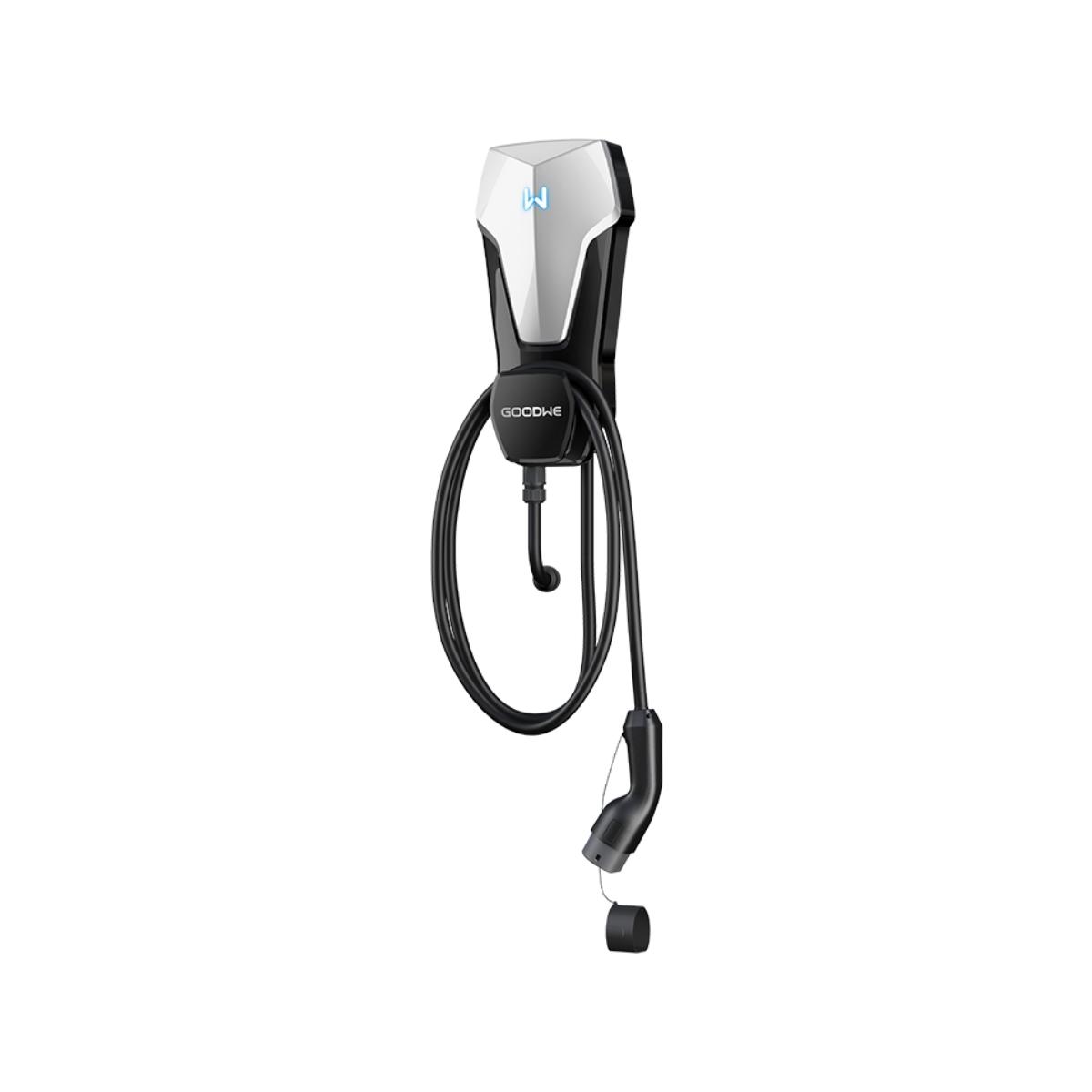 Chargeur de voiture électrique monophasé/triphasé GW7K-HCA avec un câble de 6 mètres avec la référence GW7K-HCA de la marque GOODWE