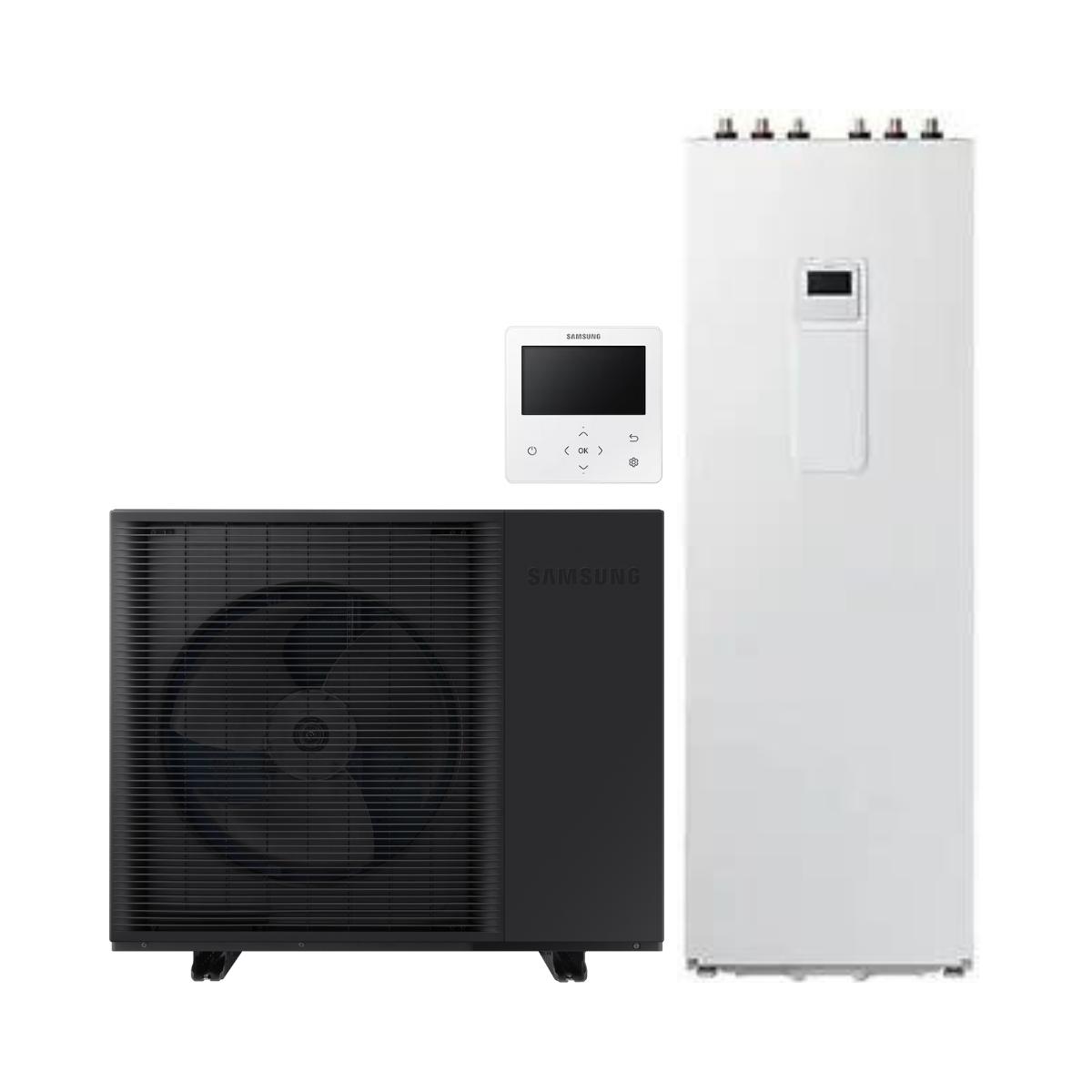 Ensemble de pompe à chaleur monobloc Samsung EHS HT 8 kW + ClimateHub de 260 litres avec la référence KITSAMEHSHT8+260 de la marque SAMSUNG