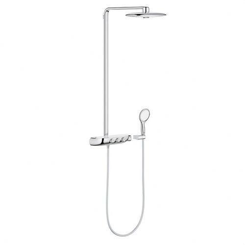 Ensemble de douche thermostatique Rainshower System SmartControl Duo 360 chrome avec la référence 26250000 de la marque GROHE