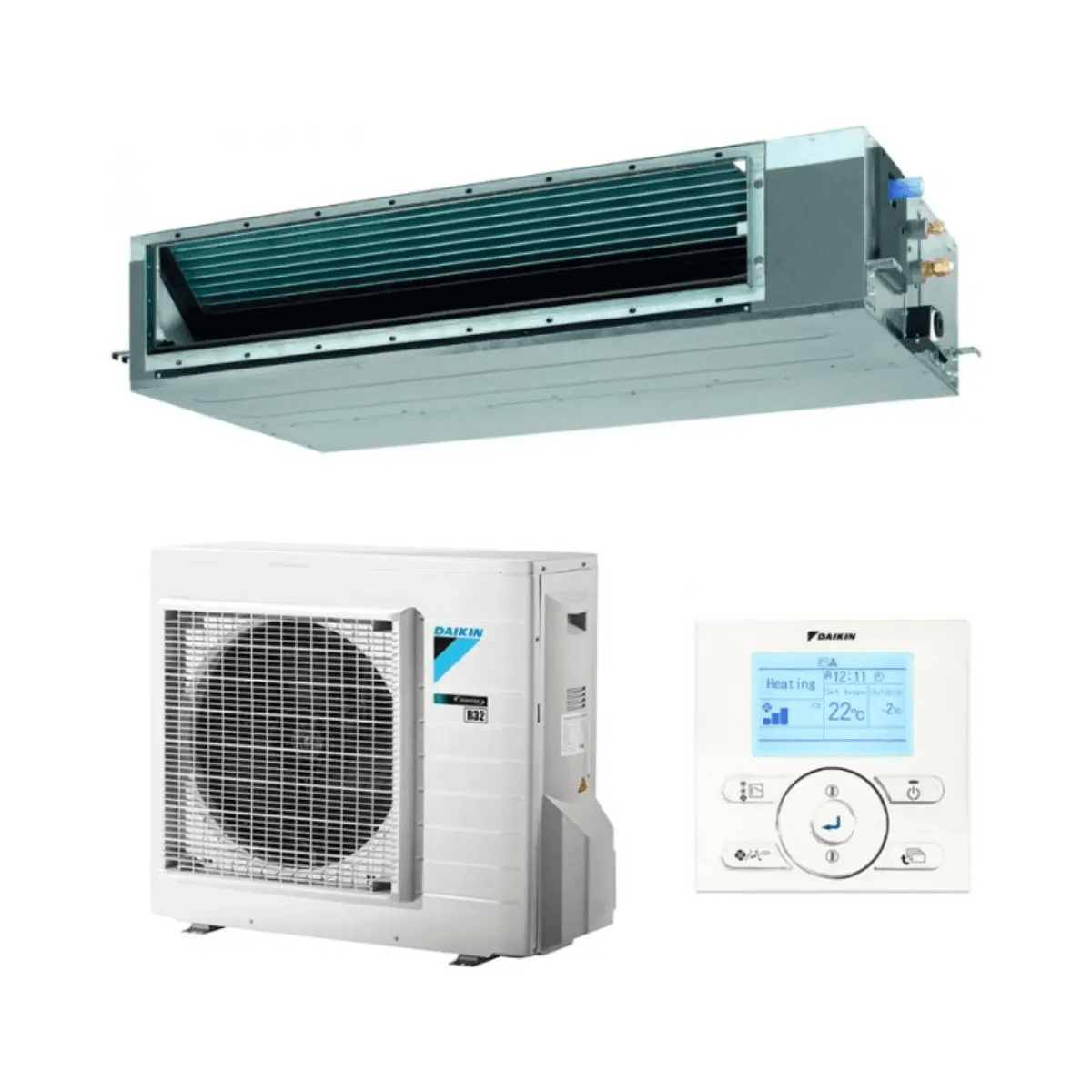 Climatiseur gainable Daikin Sky Air Active ADEAS35A 3,4 kW 12000 BTU