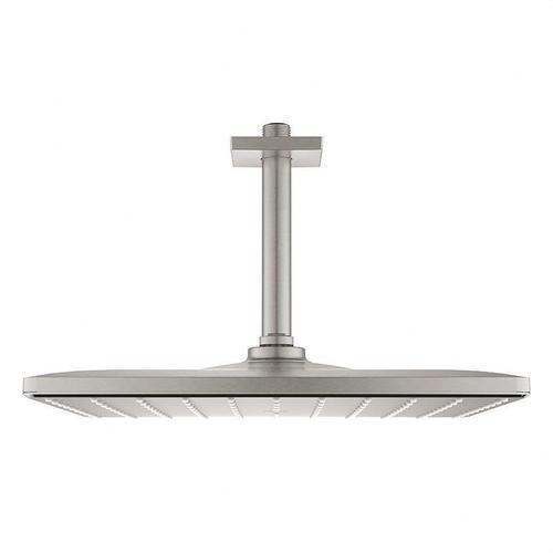 Douche de tête avec bras de 142mm 1 jet Rainshower Mono 310 chrome avec la référence 26566DC0 de la marque GROHE