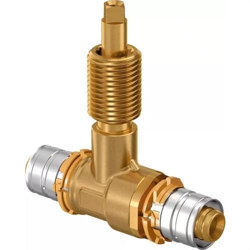 Uponor S-Press vanne d'arrêt droite 25mm avec la référence 1089029 de la marque UPONOR