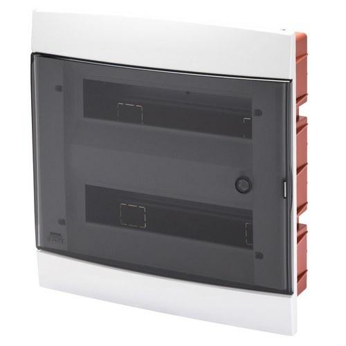 Boîtier de distribution encastré décoratif 24 modules avec la référence GW40233TB de la marque GEWISS