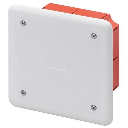 Boîtier de dérivation et de connexion encastrable 92x92x45mm avec la référence GW48001 de la marque GEWISS