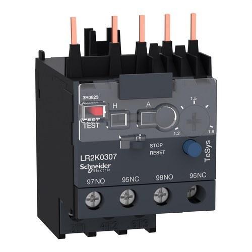 Relais thermique 1,2-1,8A avec la référence LR2K0307 de la marque SCHNEIDER ELECTRIC