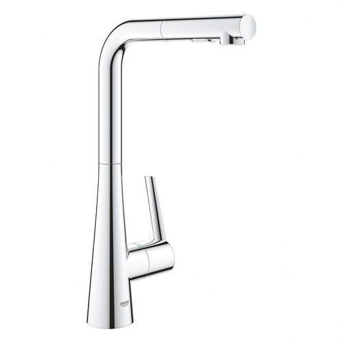 Robinet de cuisine monocommande 1/2" Zedra chrome avec la référence 32553002 de la marque GROHE